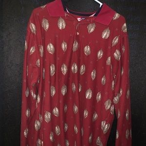 Maroon Ralph Lauren Vintage Chaps long sleeve